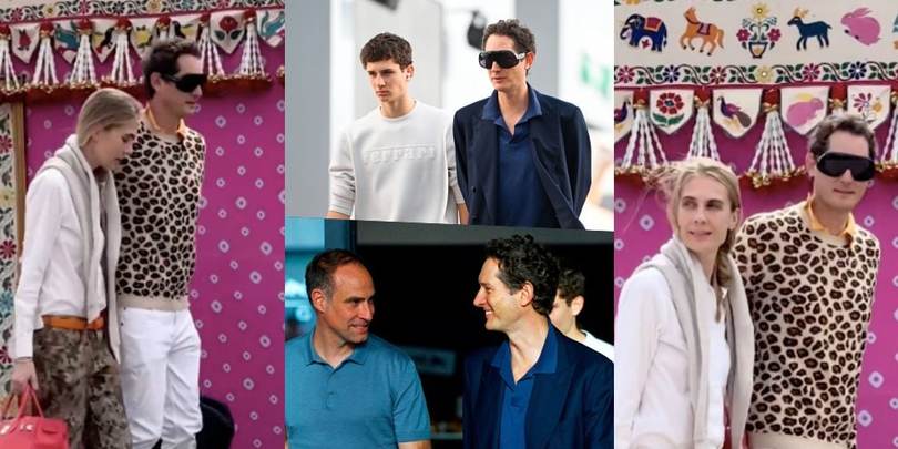 John Elkann star mondiale: dall'India all'Arabia, dai matrimoni alla Red Bull!