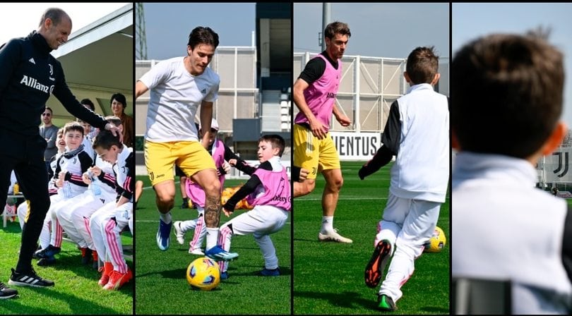Juventus di nome e di fatto: in campo con i bambini campioni di domani