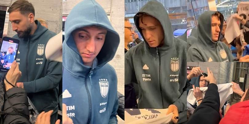 Italia, la pioggia non ferma l'amore: bagno di folla a New York per Chiesa e compagni