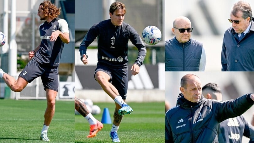 Rabiot in posa, Fagioli si scalda: il lavoro della Juve di Allegri visto da Giuntoli