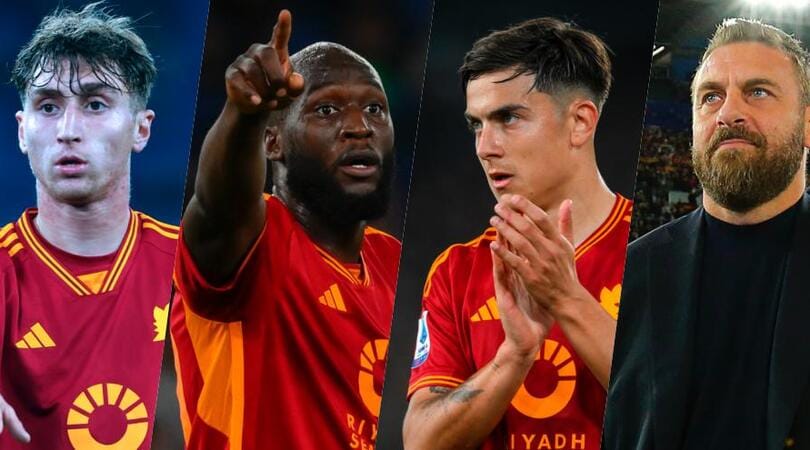 Pagelle Roma: Baldanzi imprevedibile, Dybala non punge, Lukaku batte Gatti