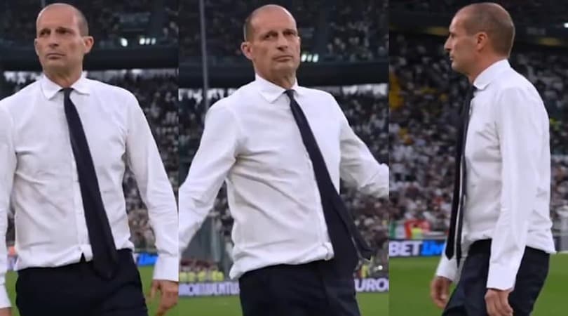 Allegri una sfinge: la reazione che ti è sfuggita in Juve-Salernitana
