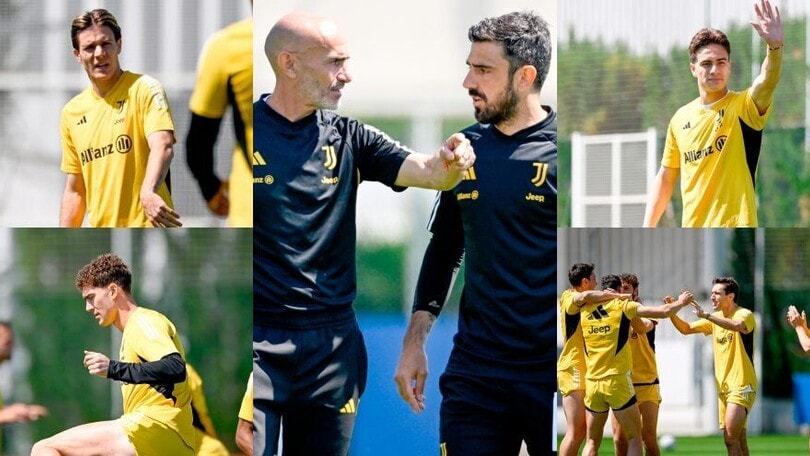 Montero, il cuore Juve prende in mano la Prima Squadra: il primo allenamento