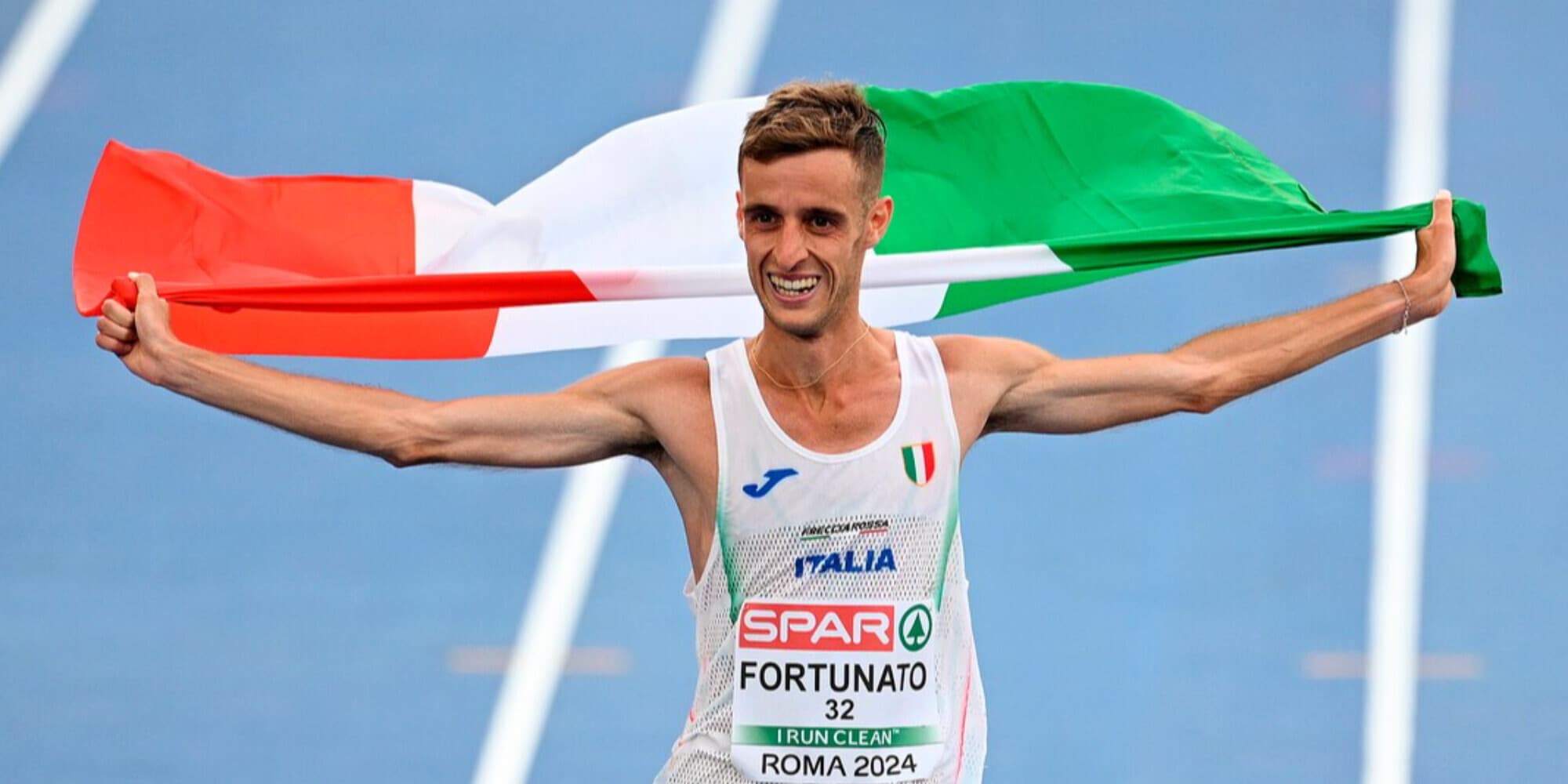Fortunato, bronzo nella 20 km di marcia agli Europei di Atletica di Roma