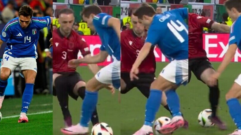 Motta, hai visto Chiesa? Tunnel e man of the match: si presenta così all’Europeo!