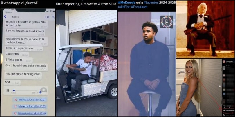 McKennie, ironie social sul no all'Aston Villa: Giuntoli, lo sgabello e i like alla fidanzata di Douglas Luiz...