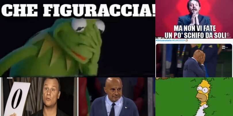 "Che figuraccia", l'Italia dice addio all'Europeo e i social non perdonano