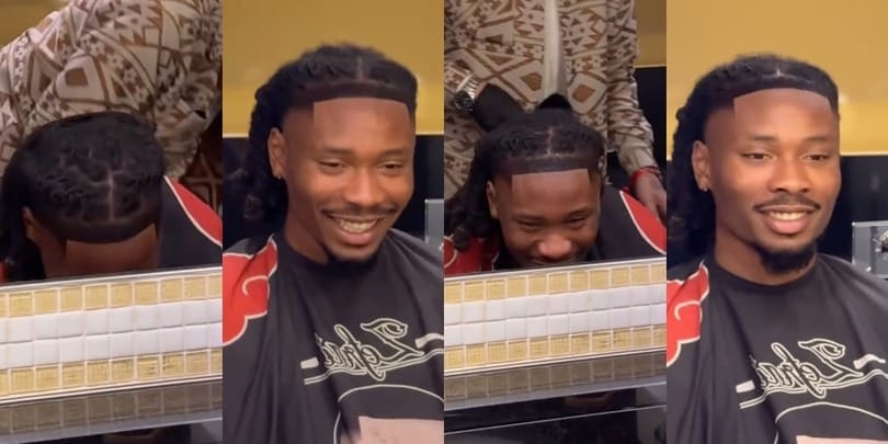 Thuram, nuovo look per l'arrivo alla Juve. E il barbiere scoppia a ridere