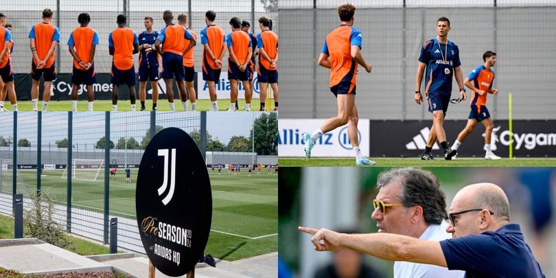 Thiago Motta e Vlahovic, Giuntoli osserva curioso: la Juve in Germania