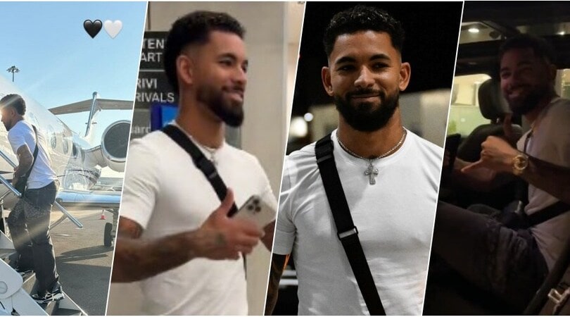 Douglas Luiz è arrivato a Torino: l'avventura con la Juve inizia adesso