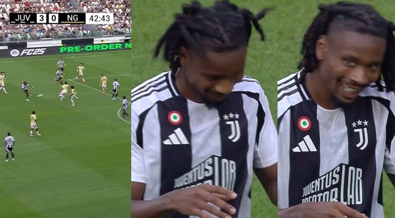 Il primo gol Juve di Thuram è una magia. E il balletto è già virale…