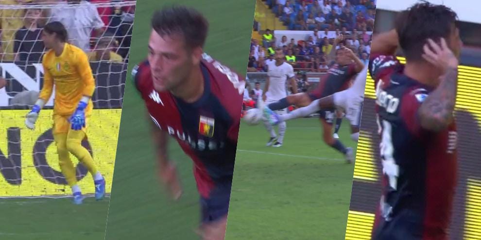 Genoa-Inter, l'ex Juve fa male a Inzaghi