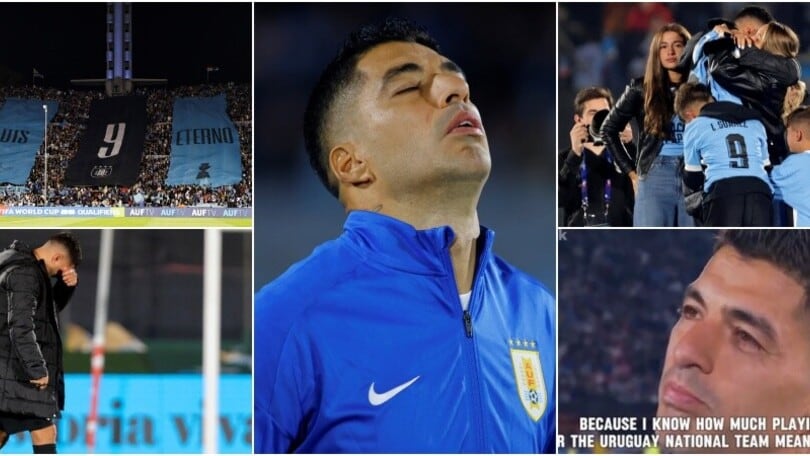Suarez, lacrime dopo addio Uruguay e lettera Messi: “Hola gordo…”