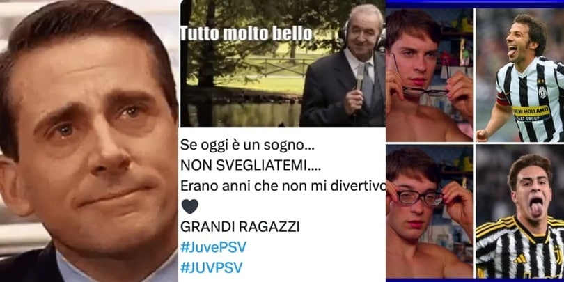 'Tutto molto bello', l'esordio Juve nella nuova Champions emoziona i tifosi: le reazioni