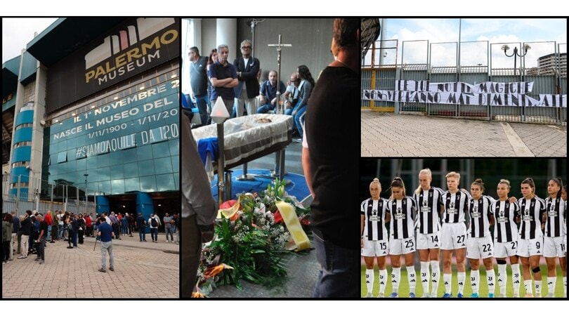 Schillaci, l'amore di Palermo: l'ultimo saluto, camera ardente nello stadio