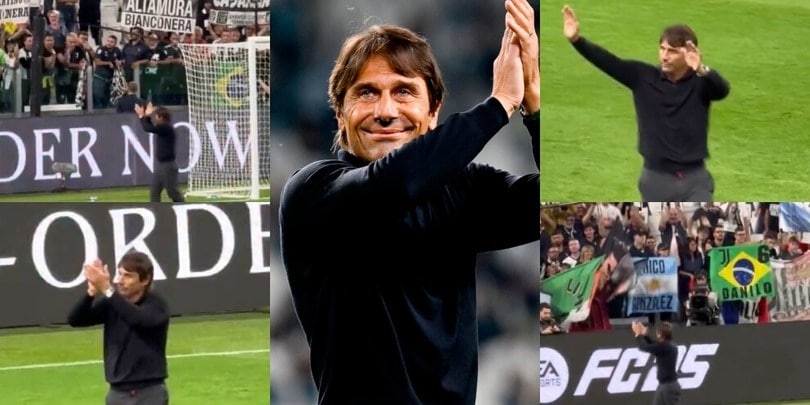 Emozione Conte, il giro di campo allo Stadium non lascia più dubbi