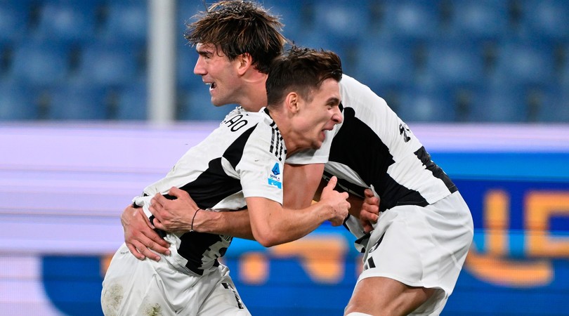 Vlahovic capocannoniere e Conceicao a segno: festa Juve nel silenzio di casa Genoa