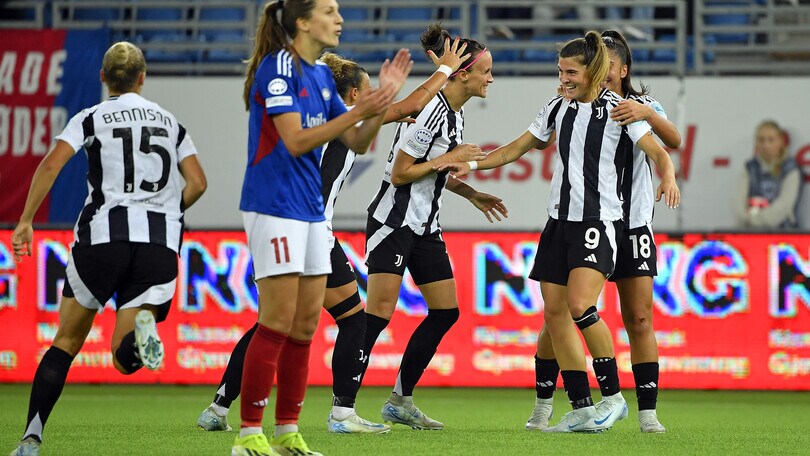Juve Women, buona la prima in Champions: Cantore decisiva, Valerenga ko