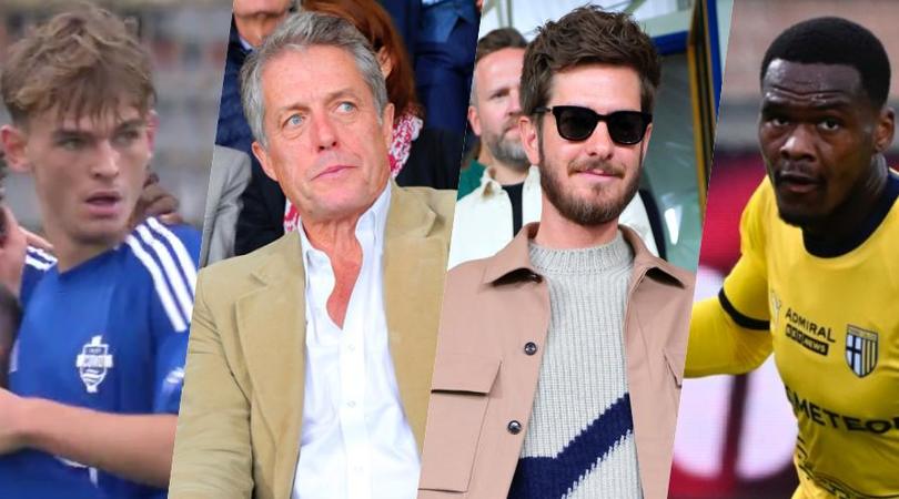 Da Hollywood a Como: Hugh Grant e Andrew Garfield ammirano le magie di Bonny e Nico Paz