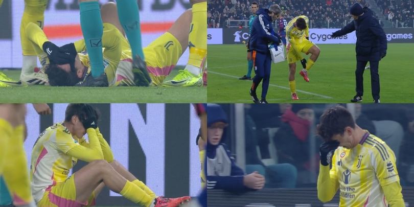 Cambiaso, duro colpo alla caviglia sinistra: ci prova ma poi esce in lacrime