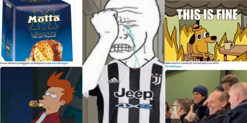 'Juve orrenda, costretti a esultare per un pareggio': tifosi furiosi sui social