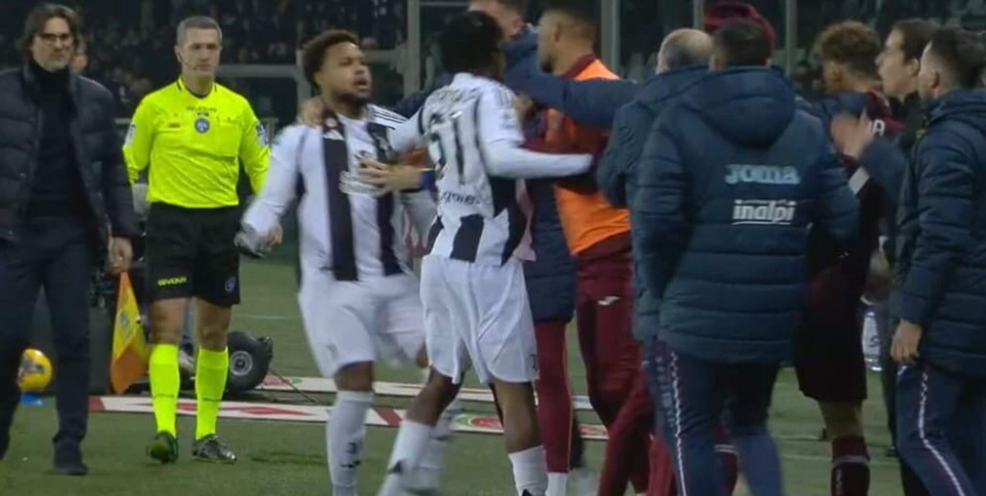 McKennie e la lite con la panchina Toro: cosa è successo a inizio derby