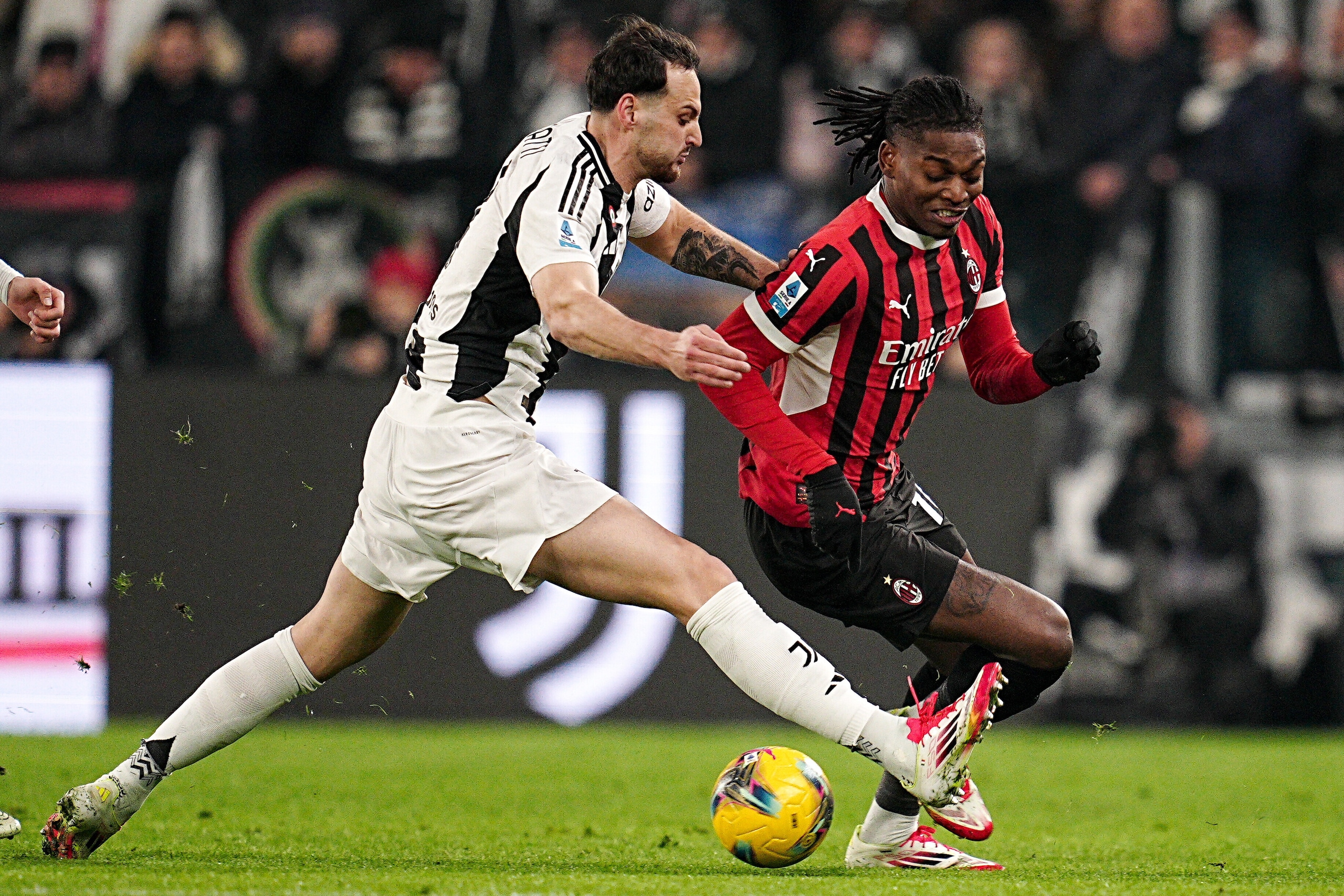 Juve-Milan, le istantanee più belle