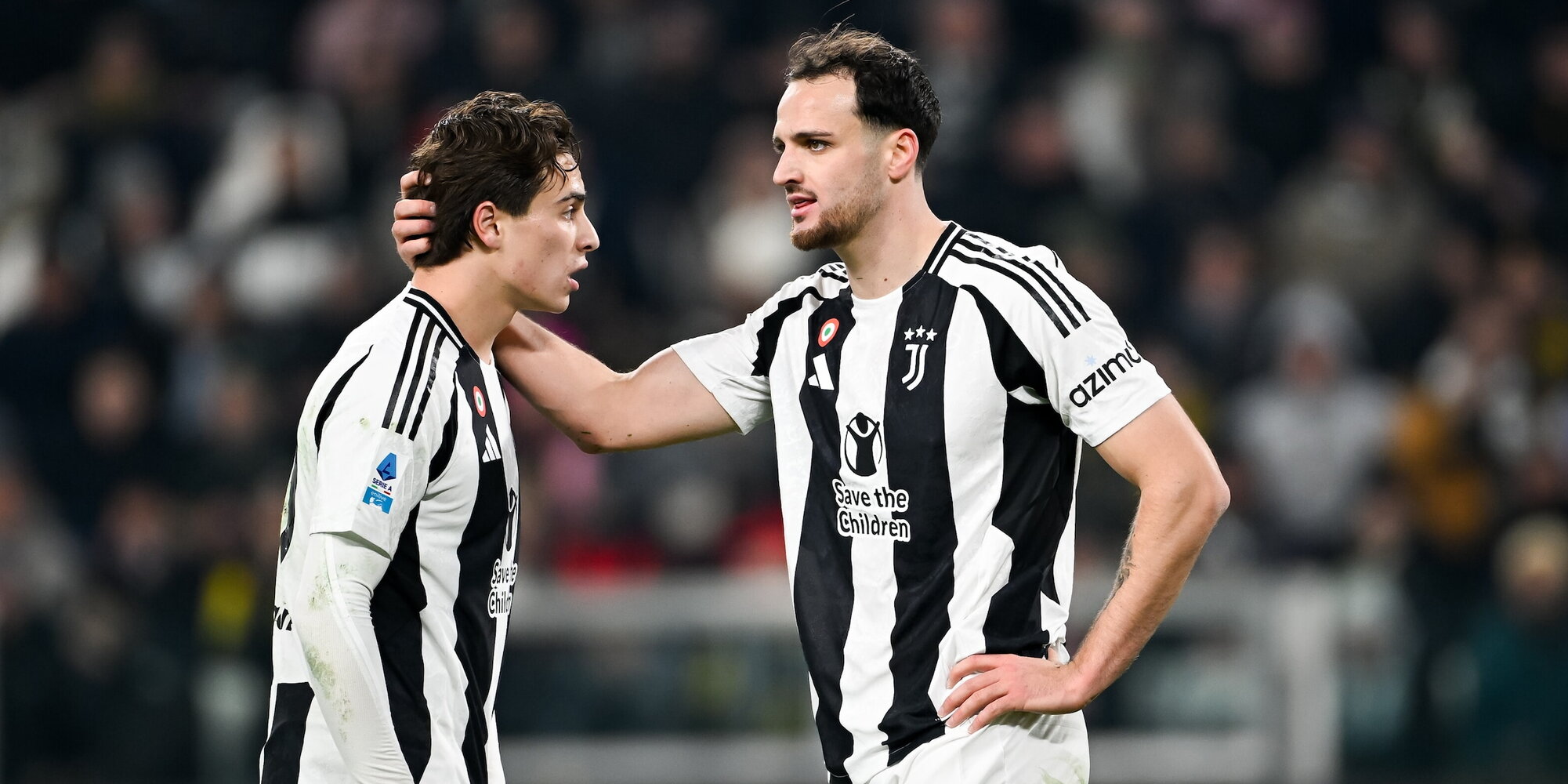 Yildiz, infortunio in Juventus-Milan: Gatti lo consola