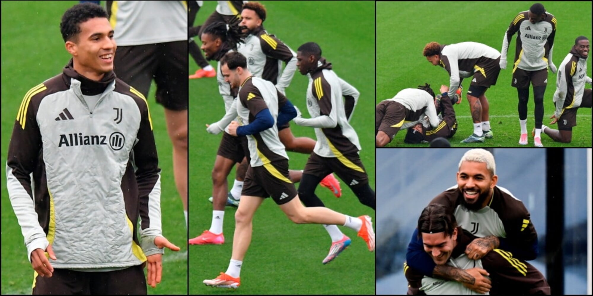 Kolo Muani scopre la Juve: Thuram-McKennie, Nico finisce in mezzo...