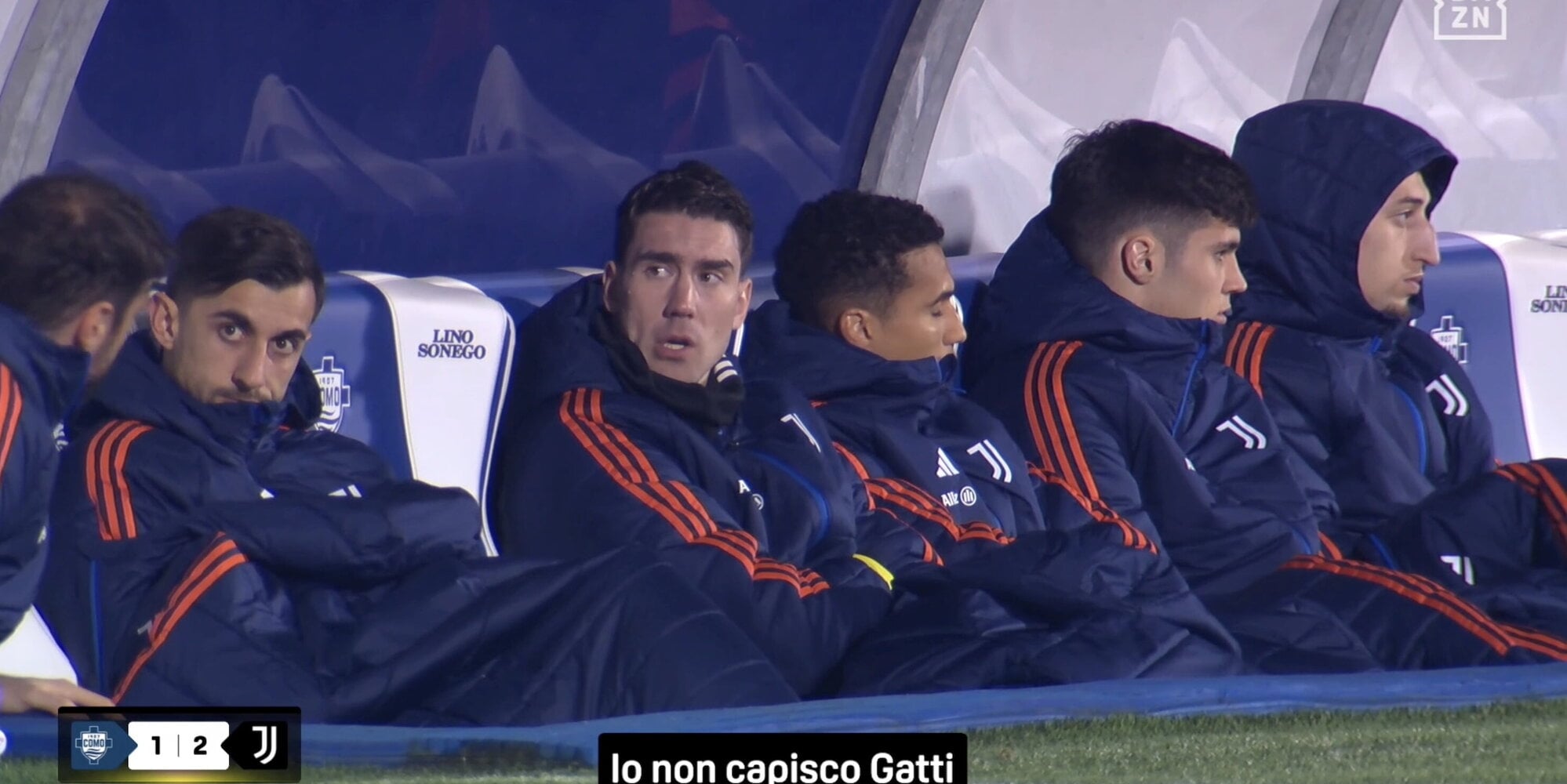 “Io non capisco Gatti”: le parole di Vlahovic durante Como-Juve