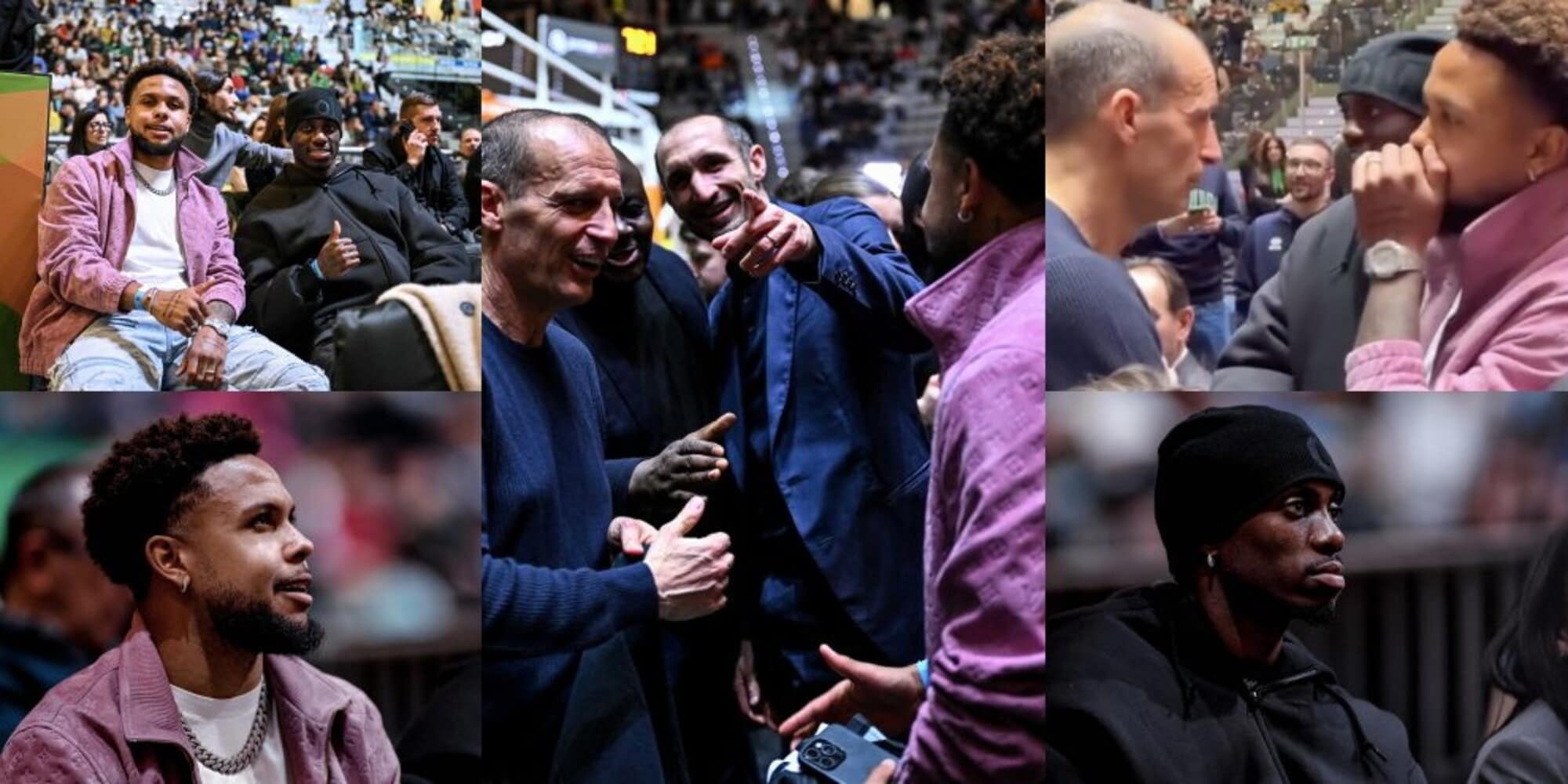 Allegri, riecco la Juve... a basket: sorpresa con Chiellini, Weah e McKennie!