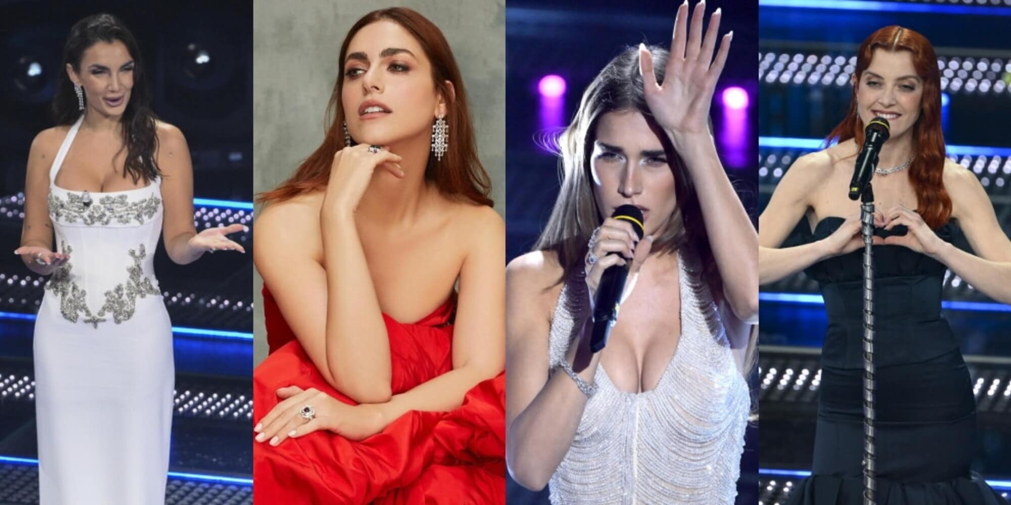 Sanremo, i look della terza serata: da Miriam Leone ad  Elettra Lamborghini