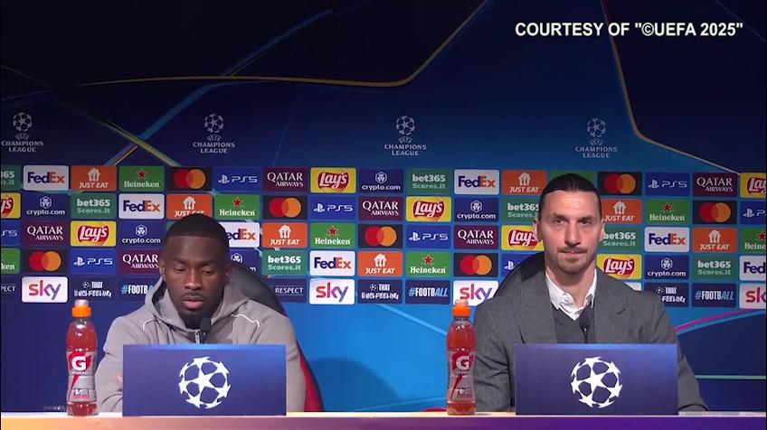 Ibra-Tomori, che show sulla domanda su Walker