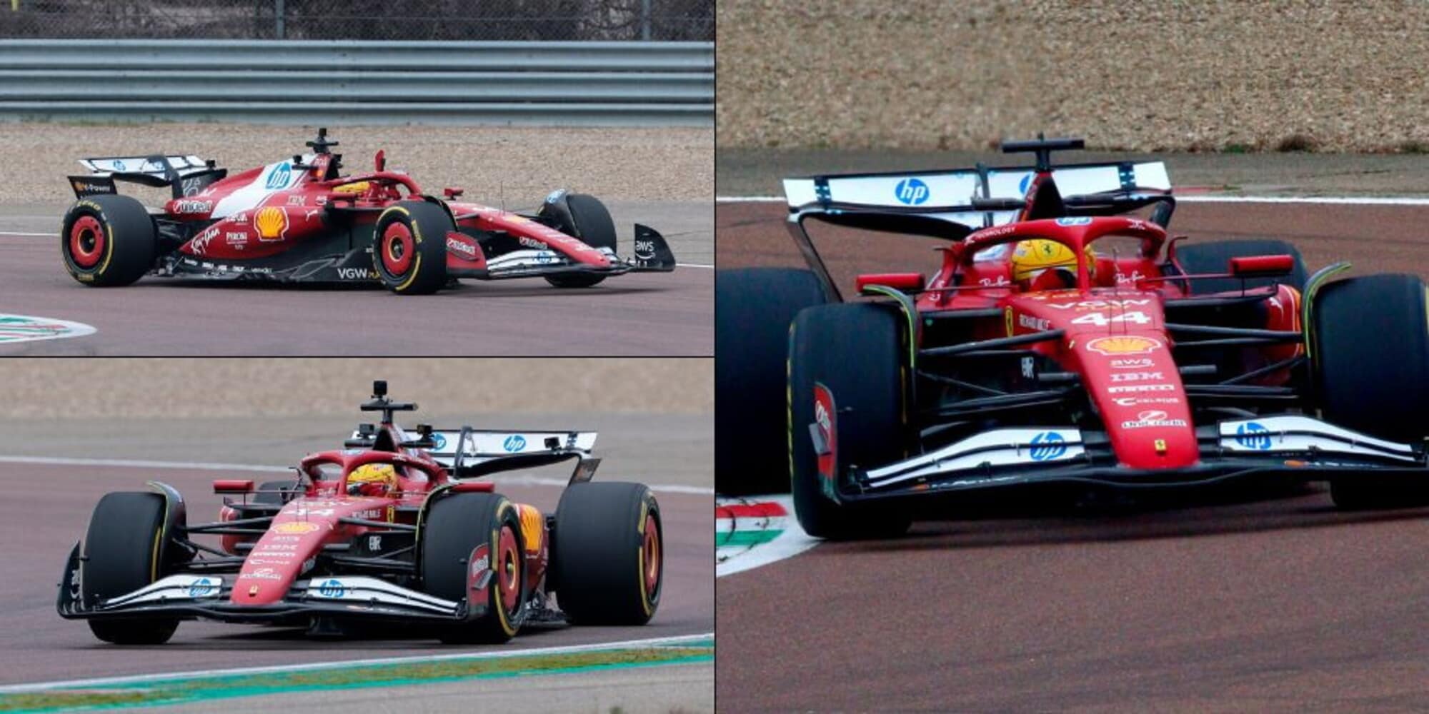 Hamilton esalta i tifosi Ferrari: spettacolo in pista con la SF-25!