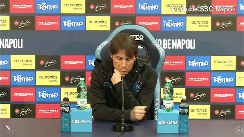 Conte: "Se rimango al Napoli in futuro? Vediamo"