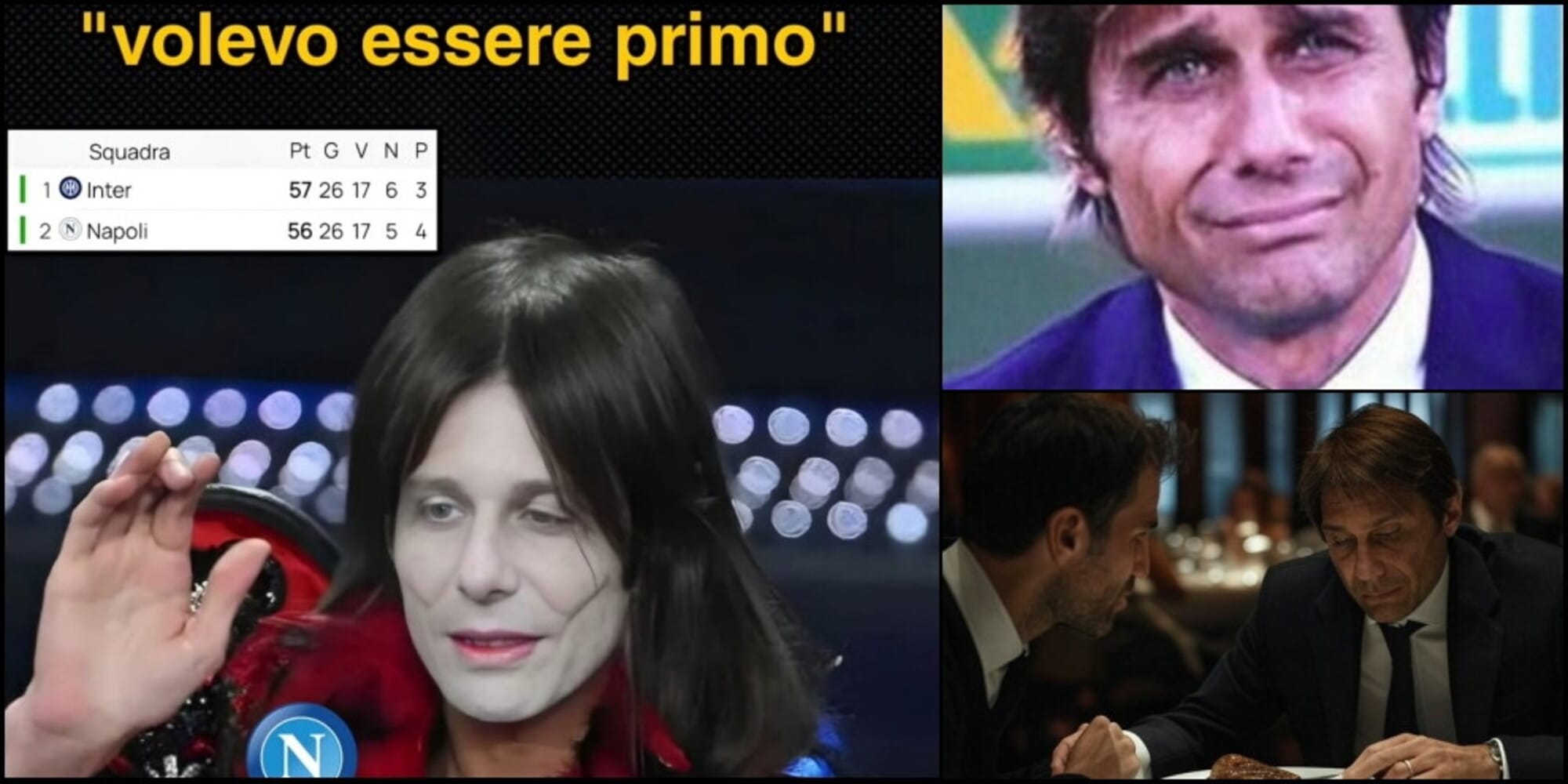 "Je so Paz", "Volevo essere primo": Conte crolla a Como e il web si scatena