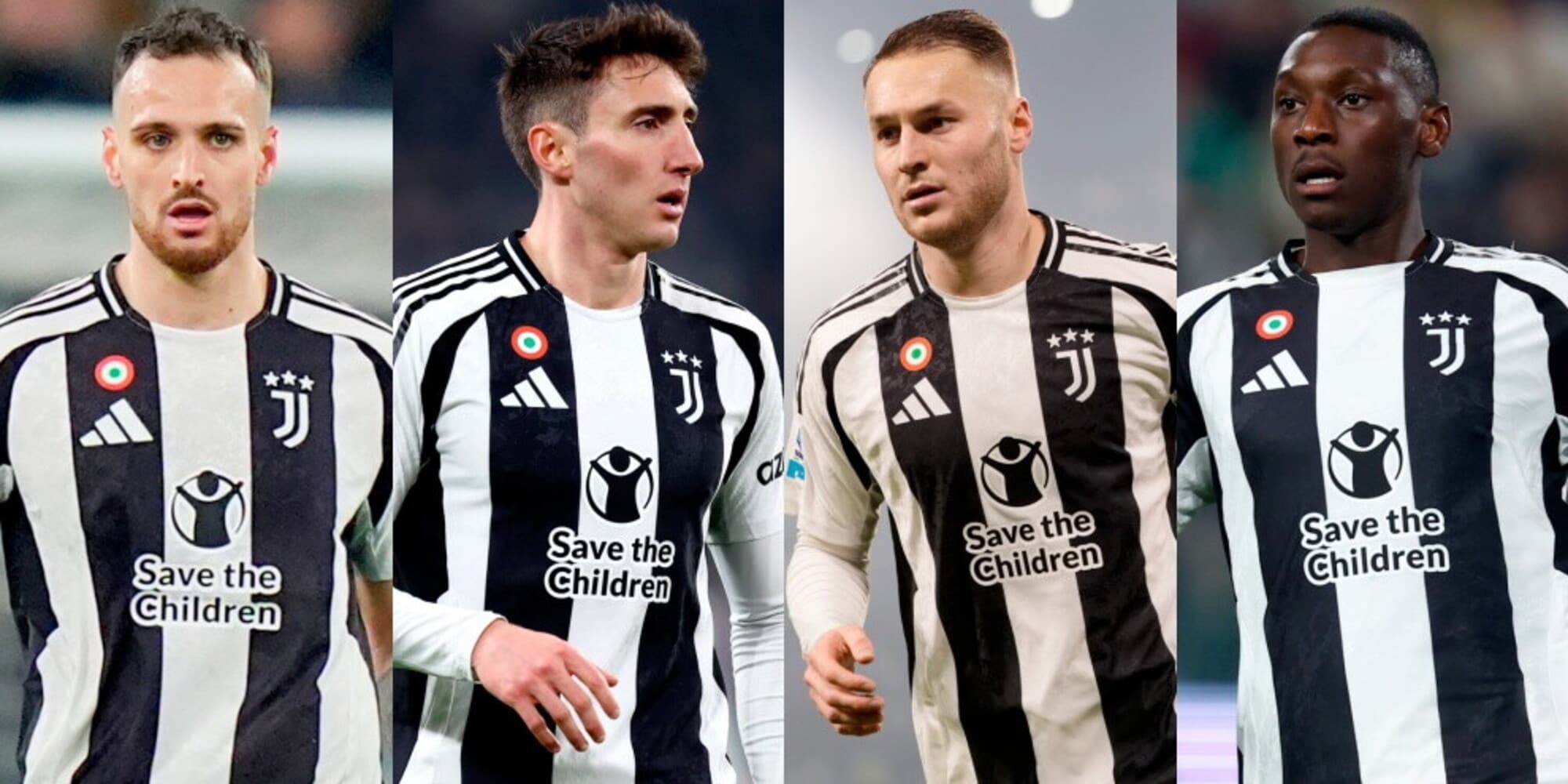 Juve, formazione ufficiale contro l'Empoli: Motta coraggio, Vlahovic con Kolo