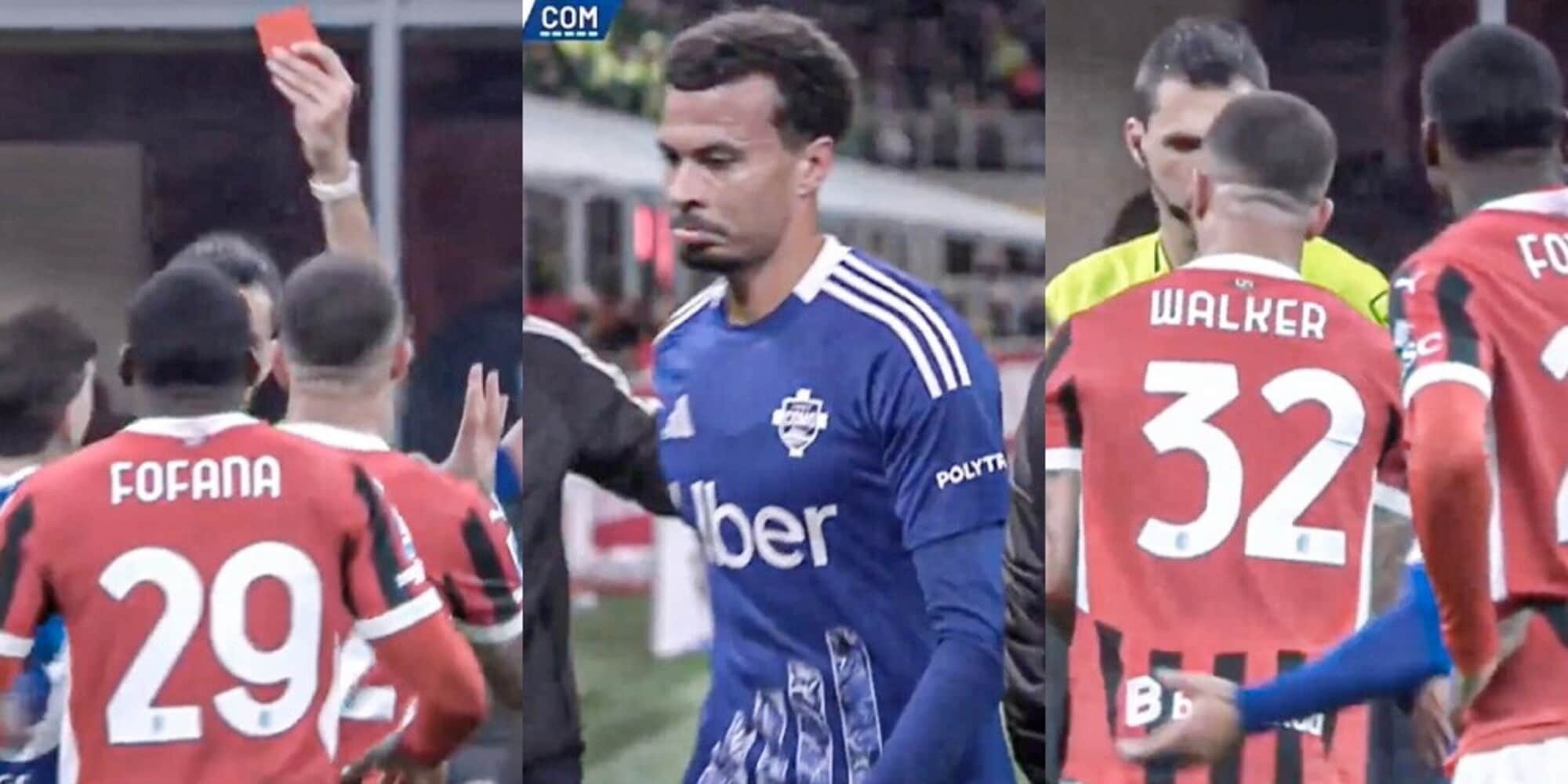 Walker per Dele Alli, il gesto che commuove: Milan-Como non è solo calcio