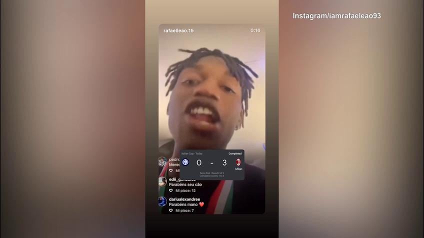 Milan, torna virale il video di Leao