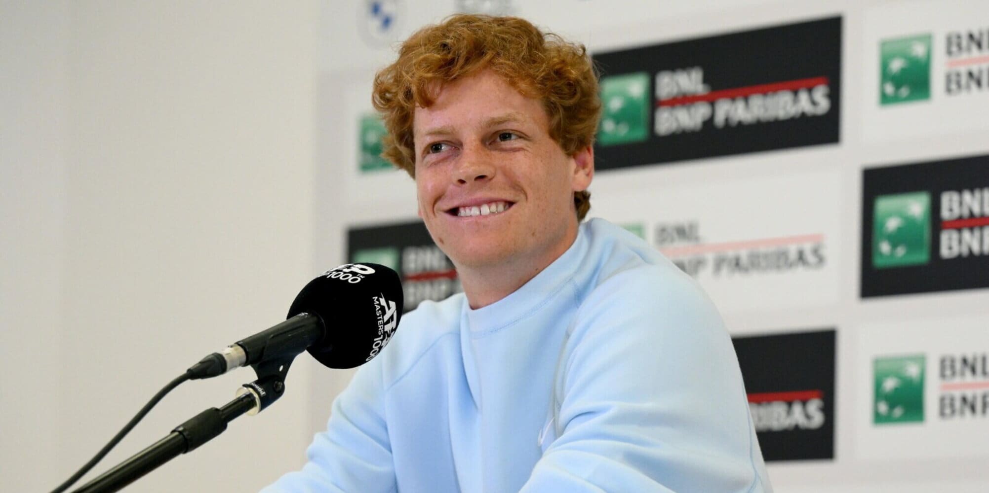 Tutta l'emozione di Sinner: è pronto per gli Internazionali di Roma