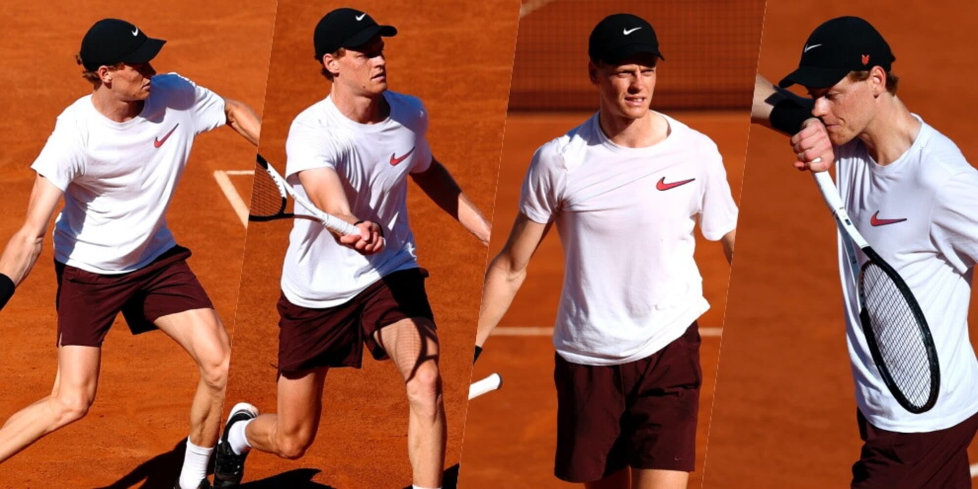 Sinner si allena con l'amico Sonego: pubblico degli Internazionali in delirio