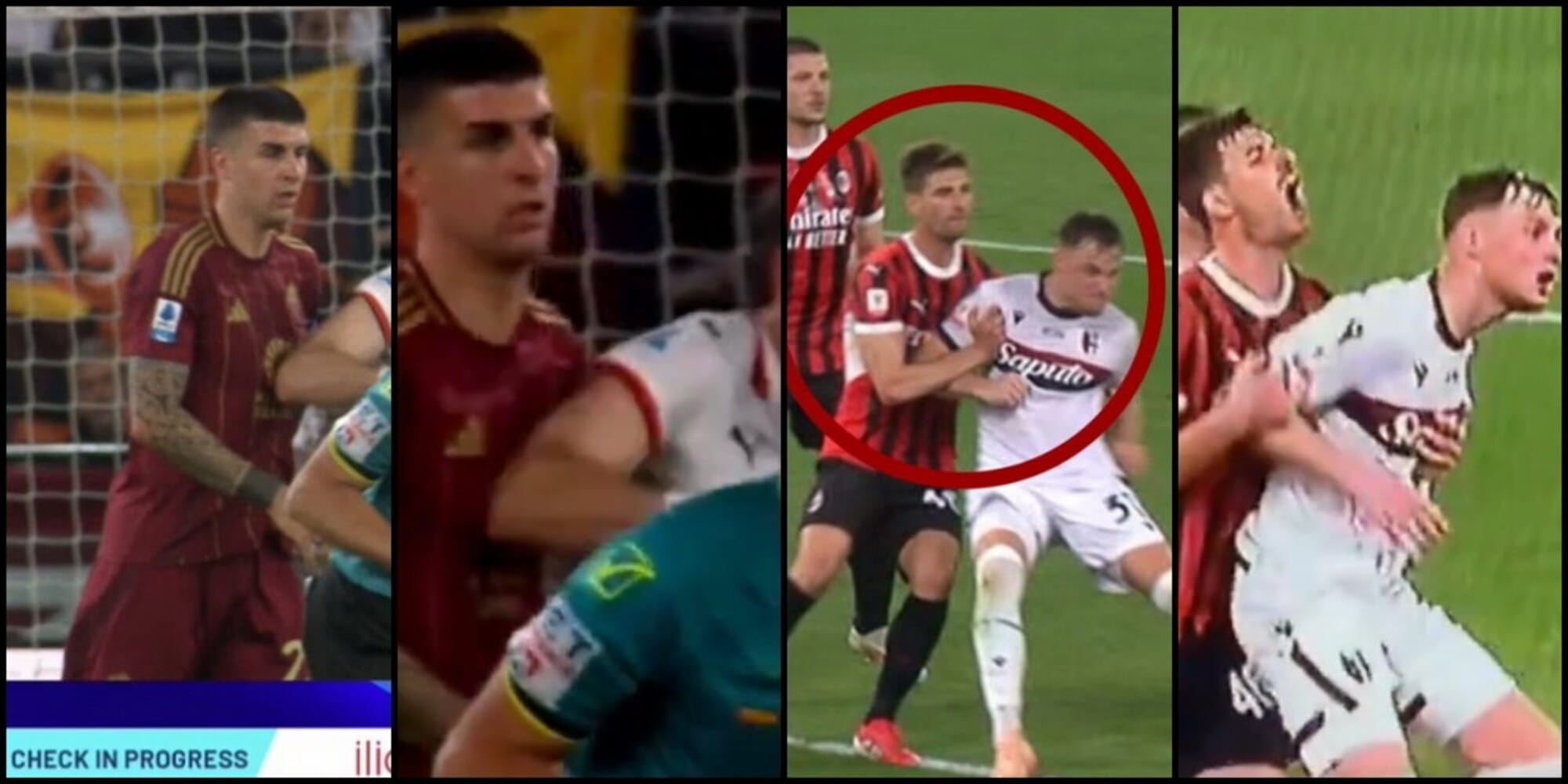 Gimenez espulso con la Roma, il Milan impazzisce: gomitata come Beukema su Gabbia in Coppa Italia!
