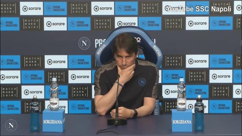 Conte: "Ho sentito il peso sulle spalle"