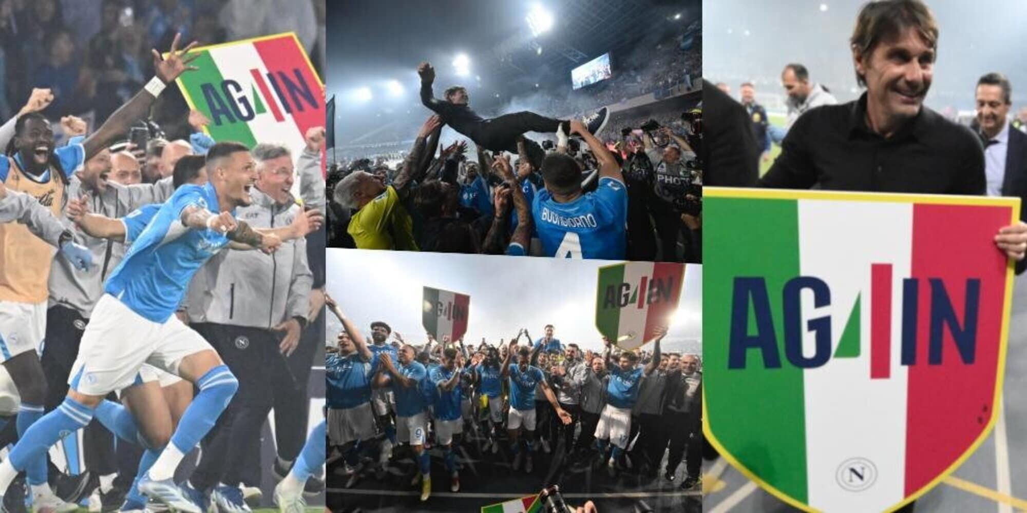 Tripudio Napoli, festa Scudetto al Maradona: Conte, gioia e saluti?
