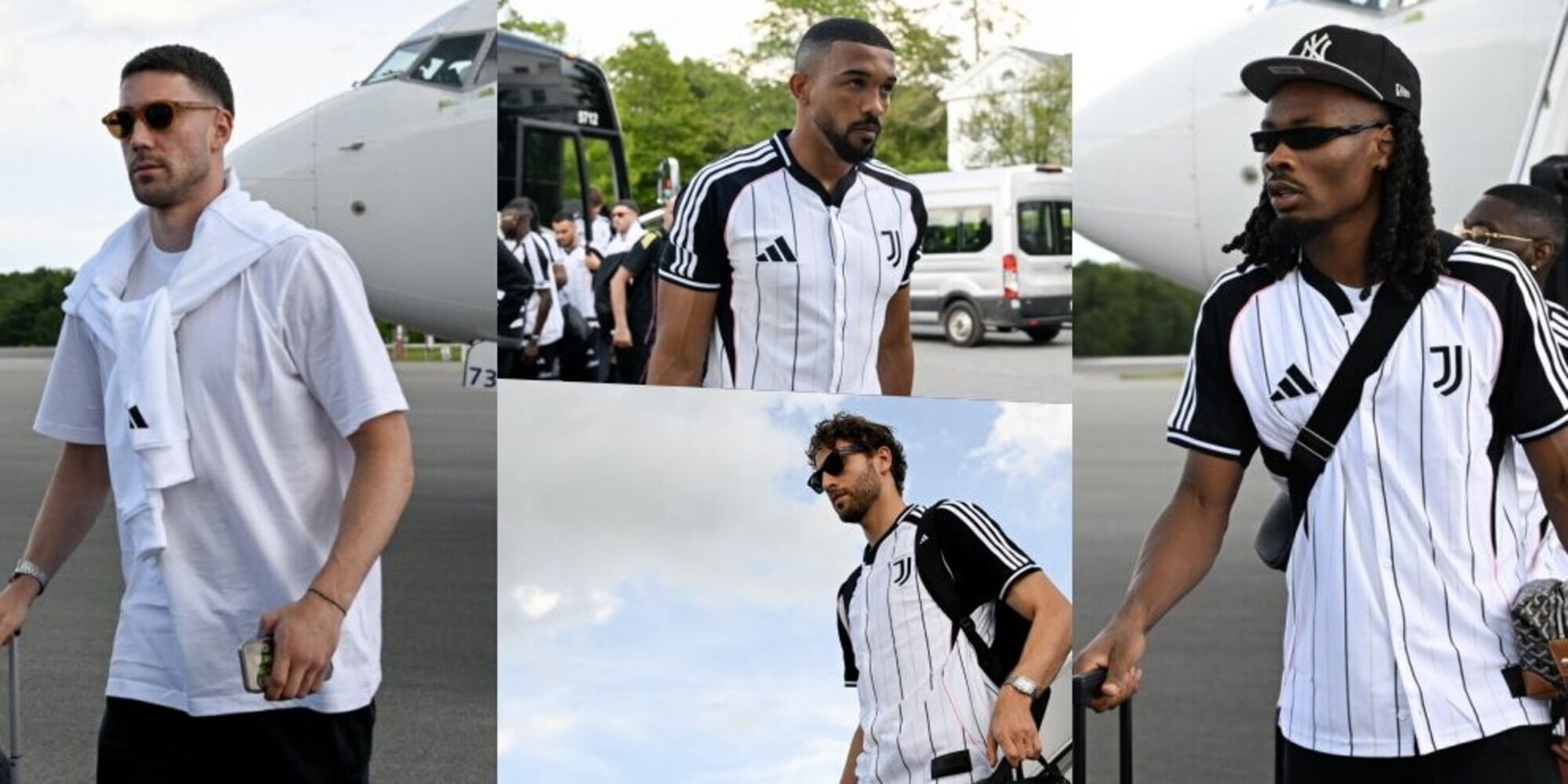 Da Vlahovic e Gatti a Locatelli e Bremer, la Juve è arrivata in Usa: inizia la missione Mondiale per Club!