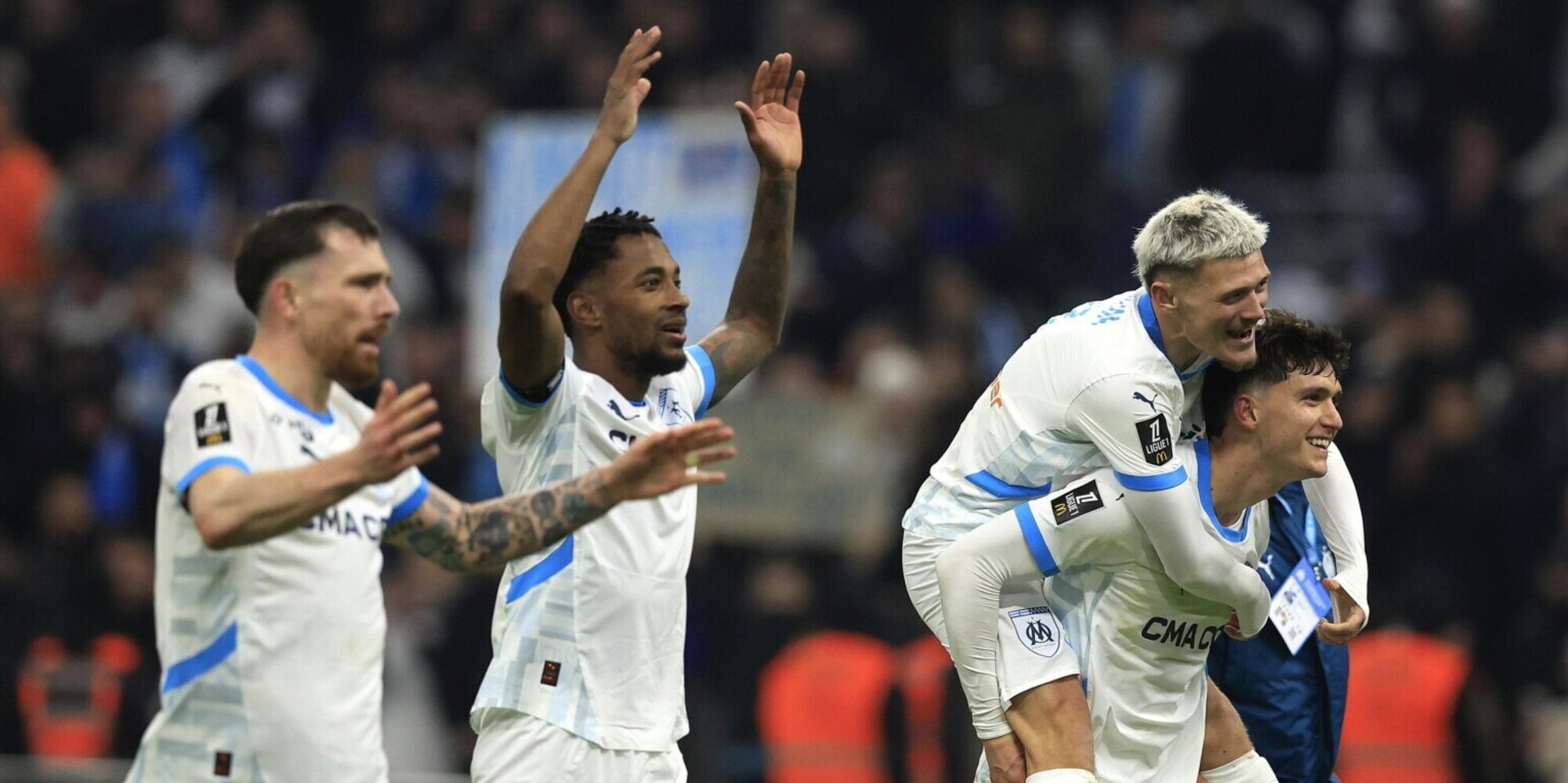 17) Olympique Marseille (Puma) - 15 milioni di euro