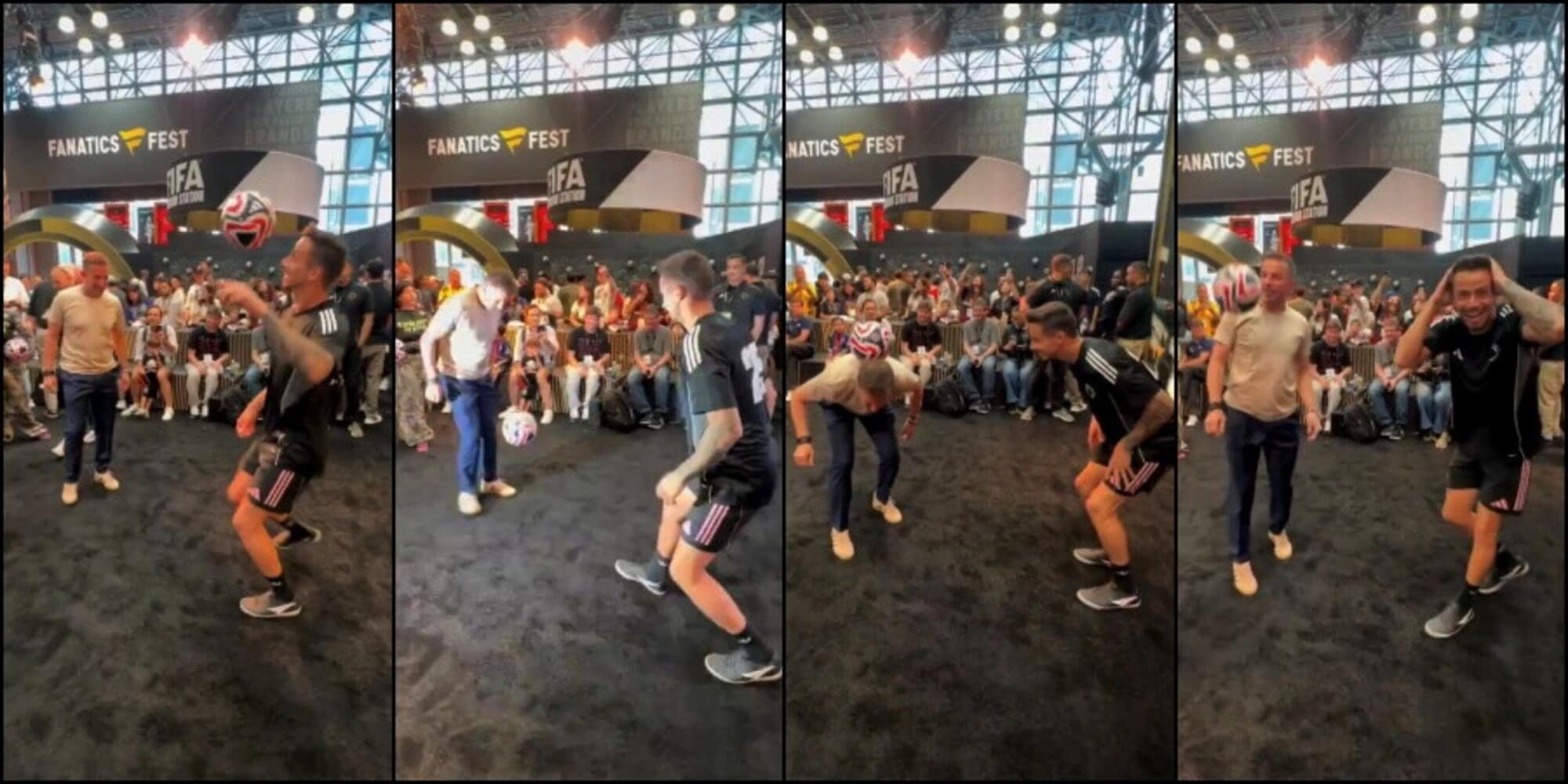 Del Piero show in America: palleggi e tricks in versione Brasile!