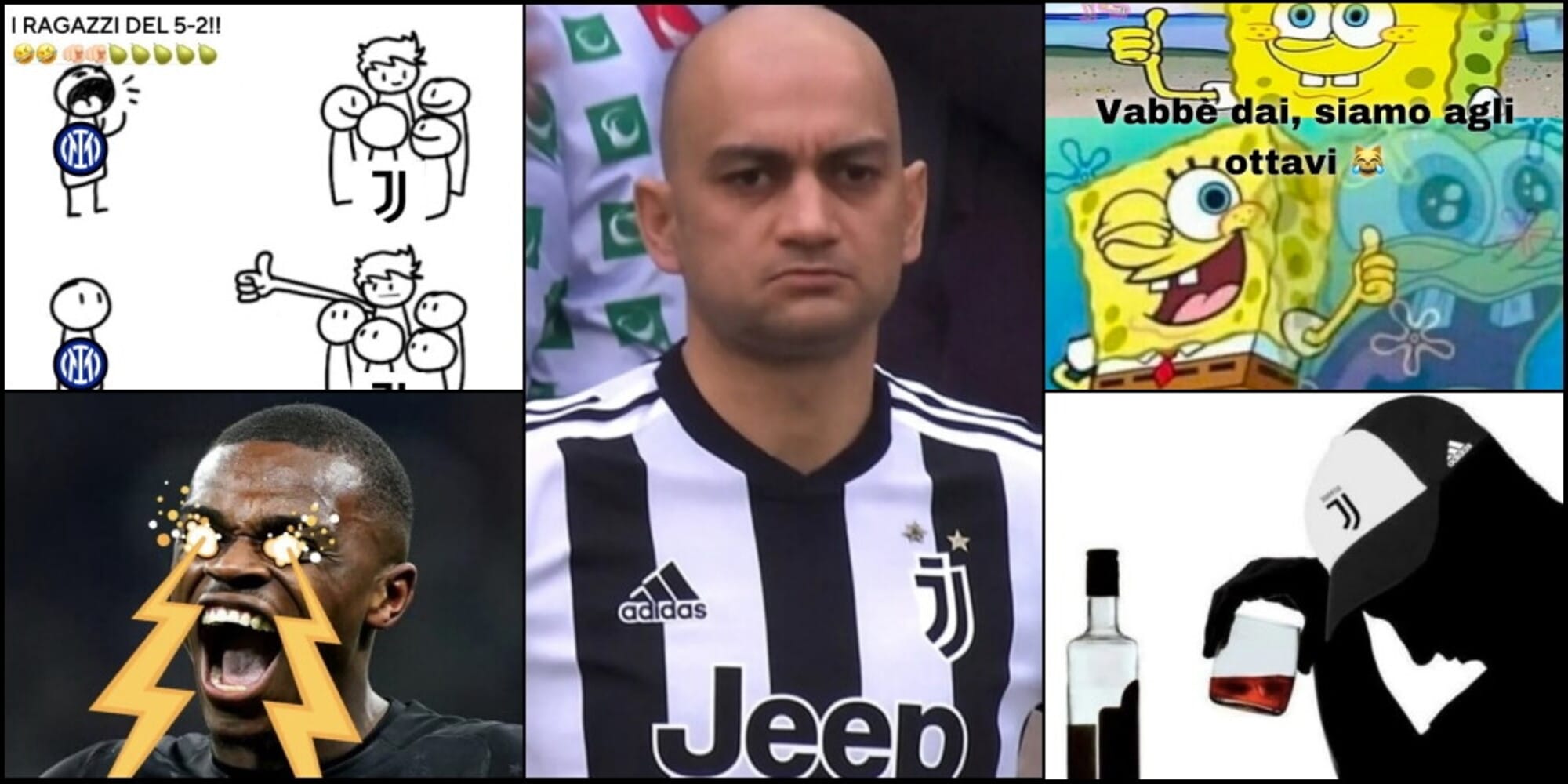 "Noi almeno 2 li abbiamo fatti", Con Vlahovic al posto di Kalulu...": il ko Juve sui social