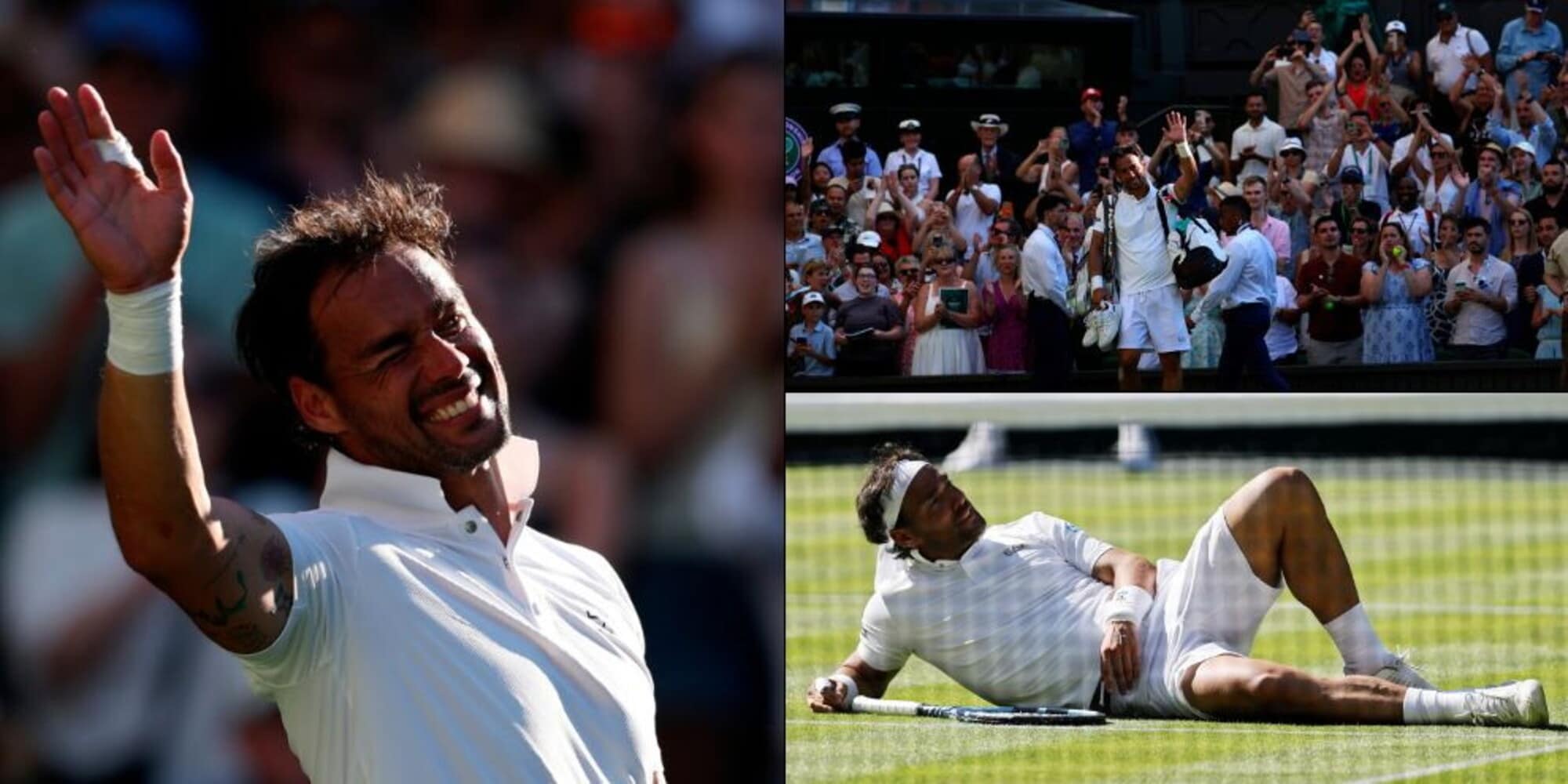 Fognini, che spettacolo con Alcaraz: applaude tutta Wimbledon