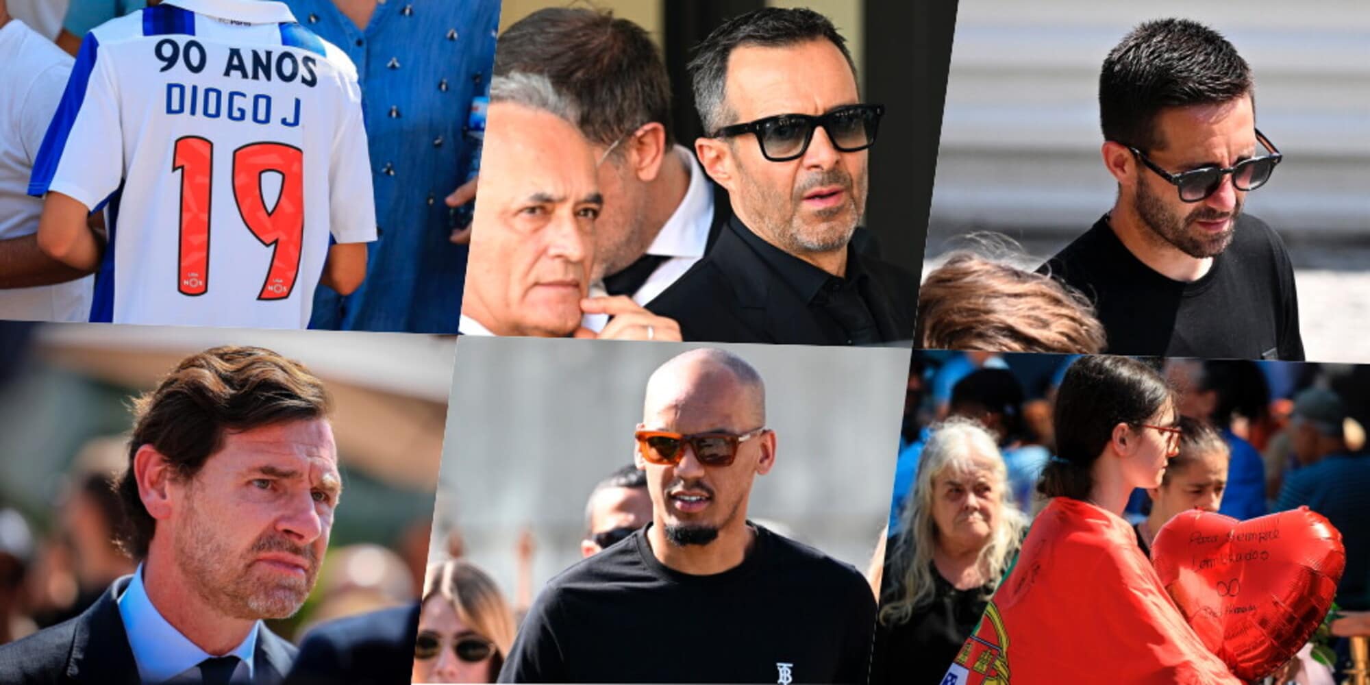 Veglia funebre a Liverpool: da Mendes a Villas Boas, il Portogallo per Diogo Jota
